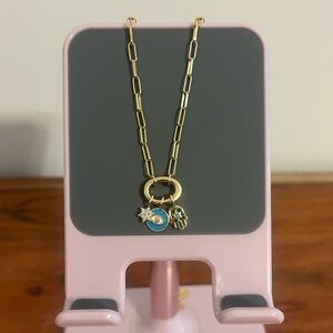 Gold Charm Necklace